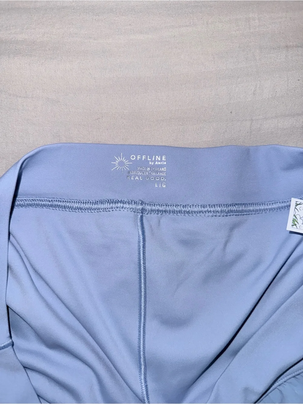 OFFLINE by Aerie Women's Blue Athletic Tennis Skort Size L Short Pull-On Solid